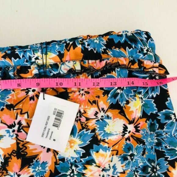 Scanlan & Theodore BNWT Women's Spikey Floral Print Dress Size 8 RRP $650 - Picture 10 of 10